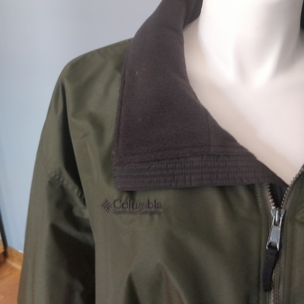 Columbia Dark Green Jacket - Picture 3 of 8